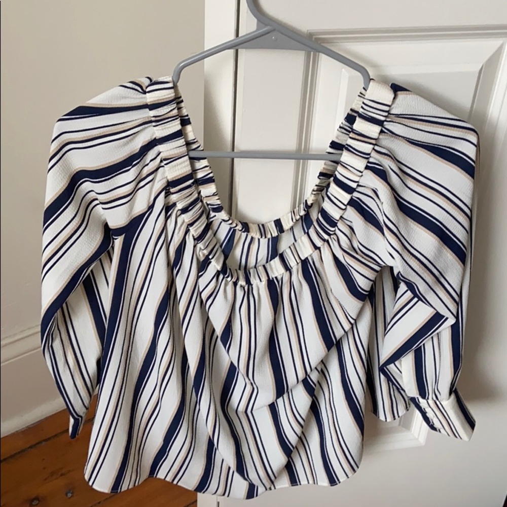Off the shoulder blouse